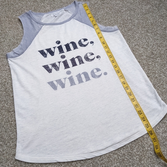 (2/$25) Grayson Threads lightweight cotton blend crewneck humour tank - Picture 11 of 11